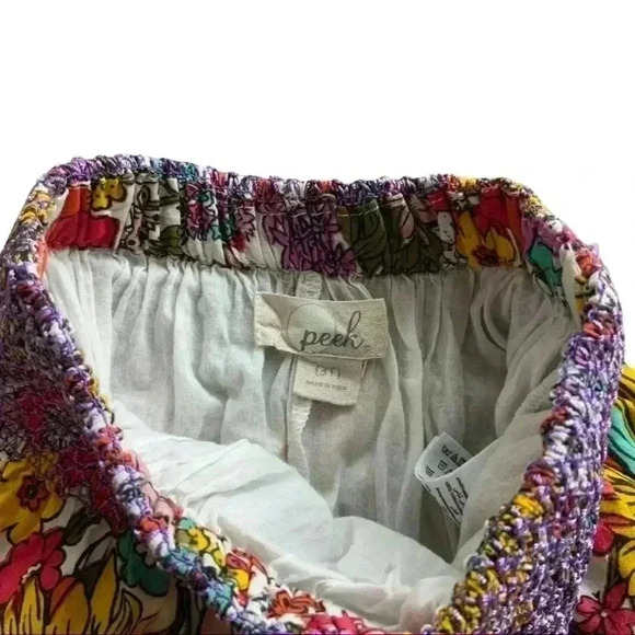 - Peek Floral Multi Print Skirt Size 3T - Picture 2 of 3